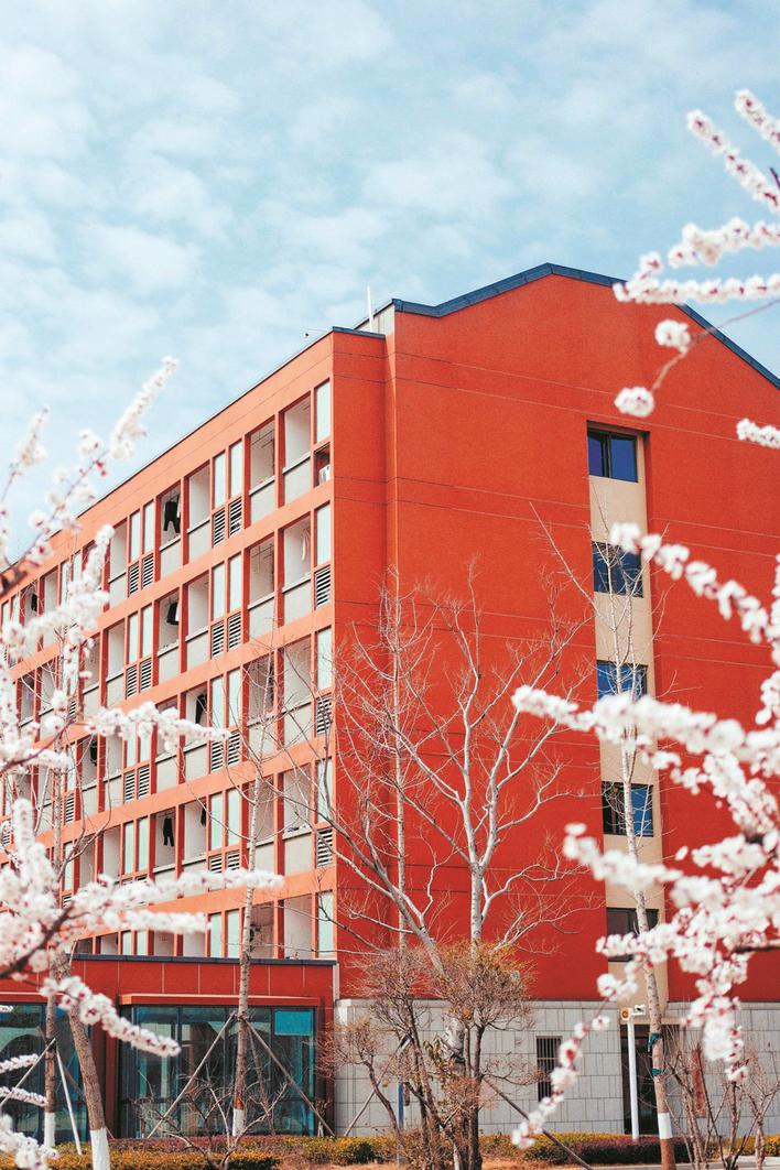 淮北市各中小学新学期迎来春光满园