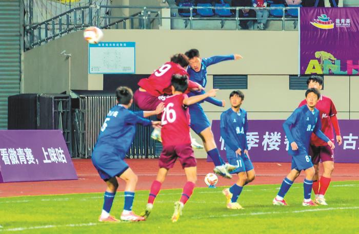 不止胜负还有呐喊——徽青赛男子高中组半决赛淮北队主场不敌合肥队